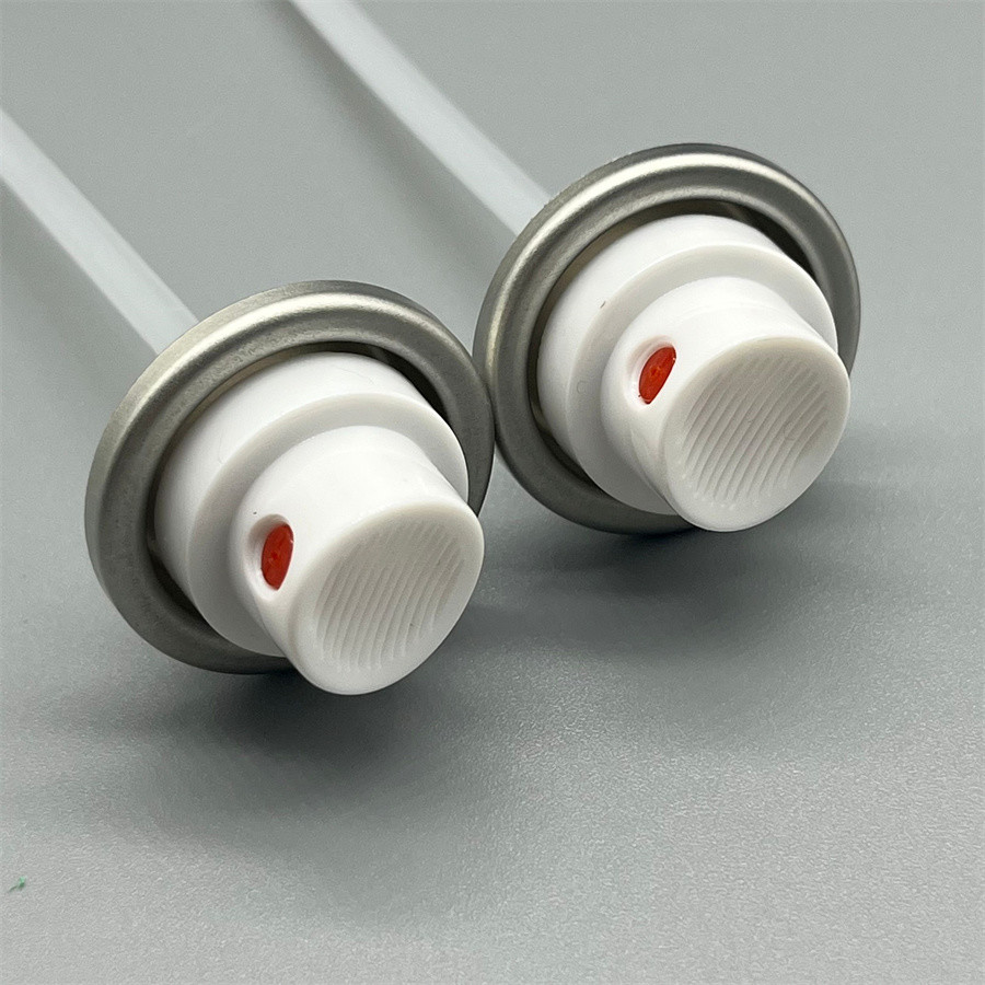 25.4mm Precision Hair Color Aerosol Valve For Even Application in Salon and Home Use