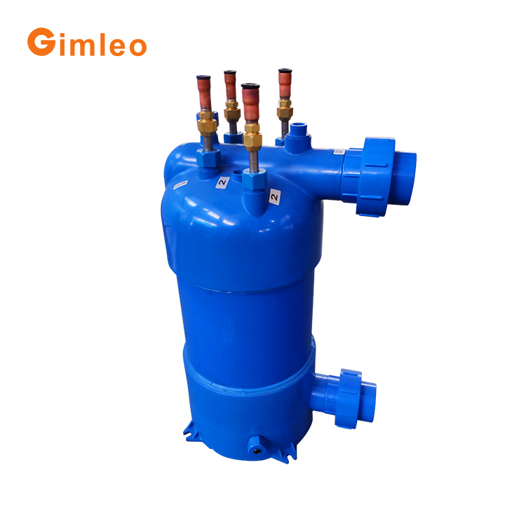 33KW Industrial Water Condensers Tubular Heat Exchanger for Food Shop