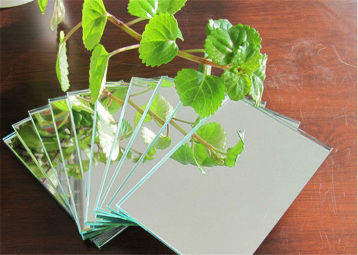 Flat Shape Double Sided Mirror Glass 1.8mm - 19mm Thickness For Bathroom