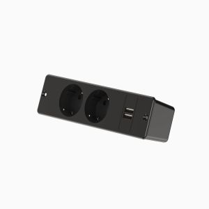  European Desk Mounted Sockets In Desk Power Outlet Embedded Manufactures