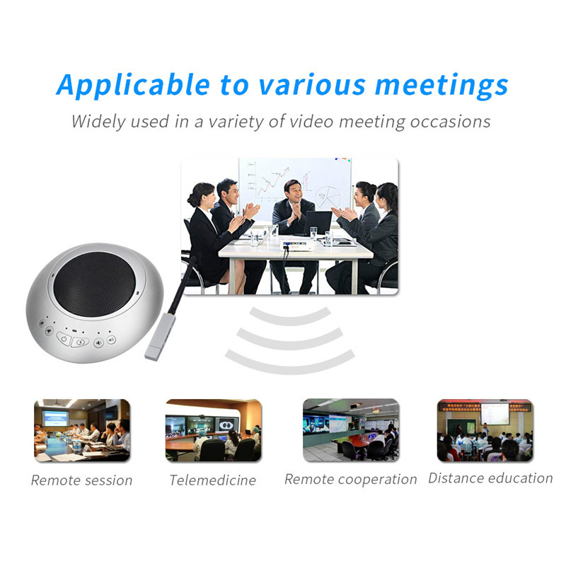 Business remote video conference full microphone speaker Speak/USB plug and play wireless version Video Conference Syste