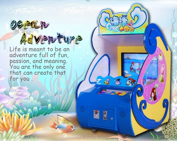Ocean Adventure Pitching 200W Redemption Game Machine
