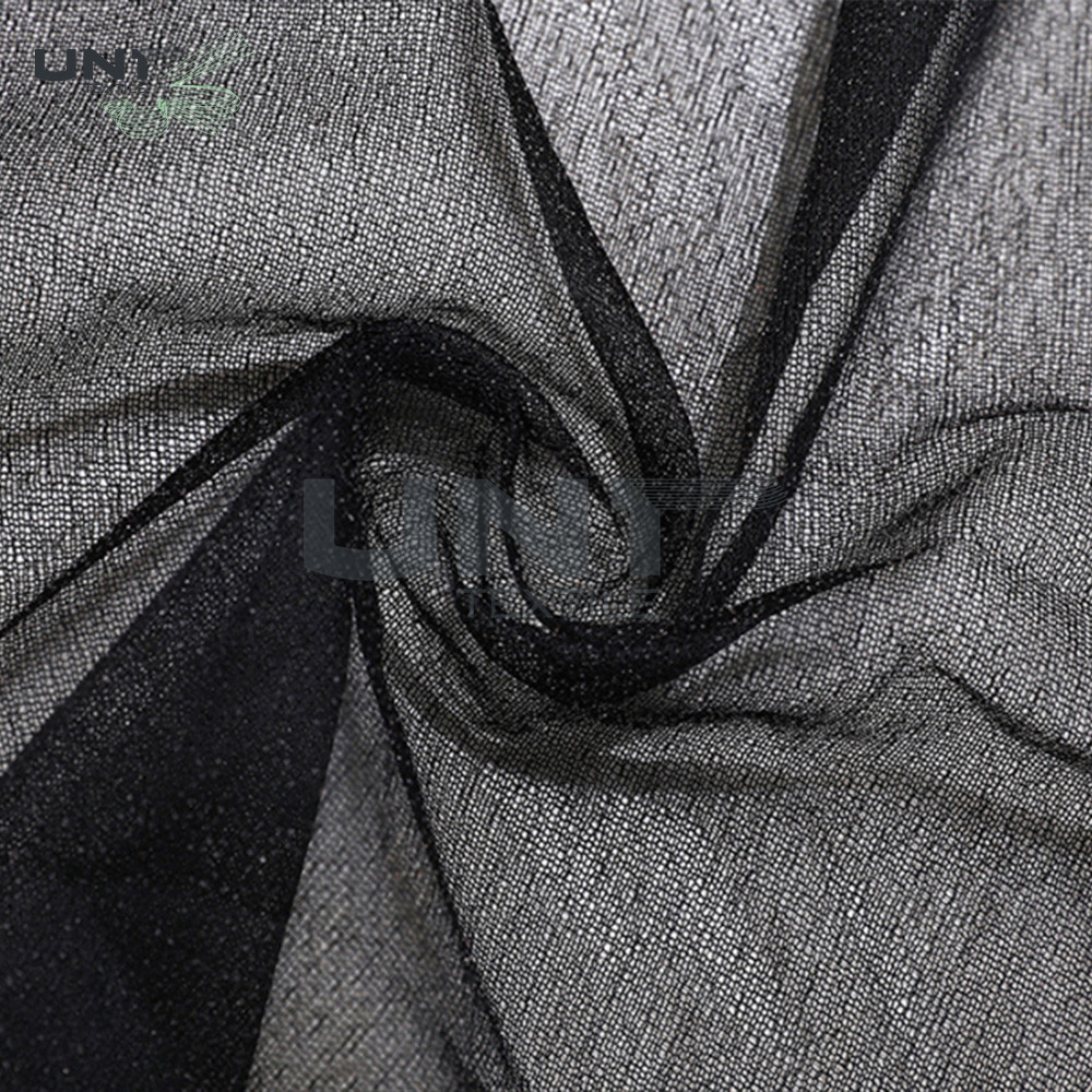 Circular Knit Fusible Adhesive Non Woven Interlining 150cm width