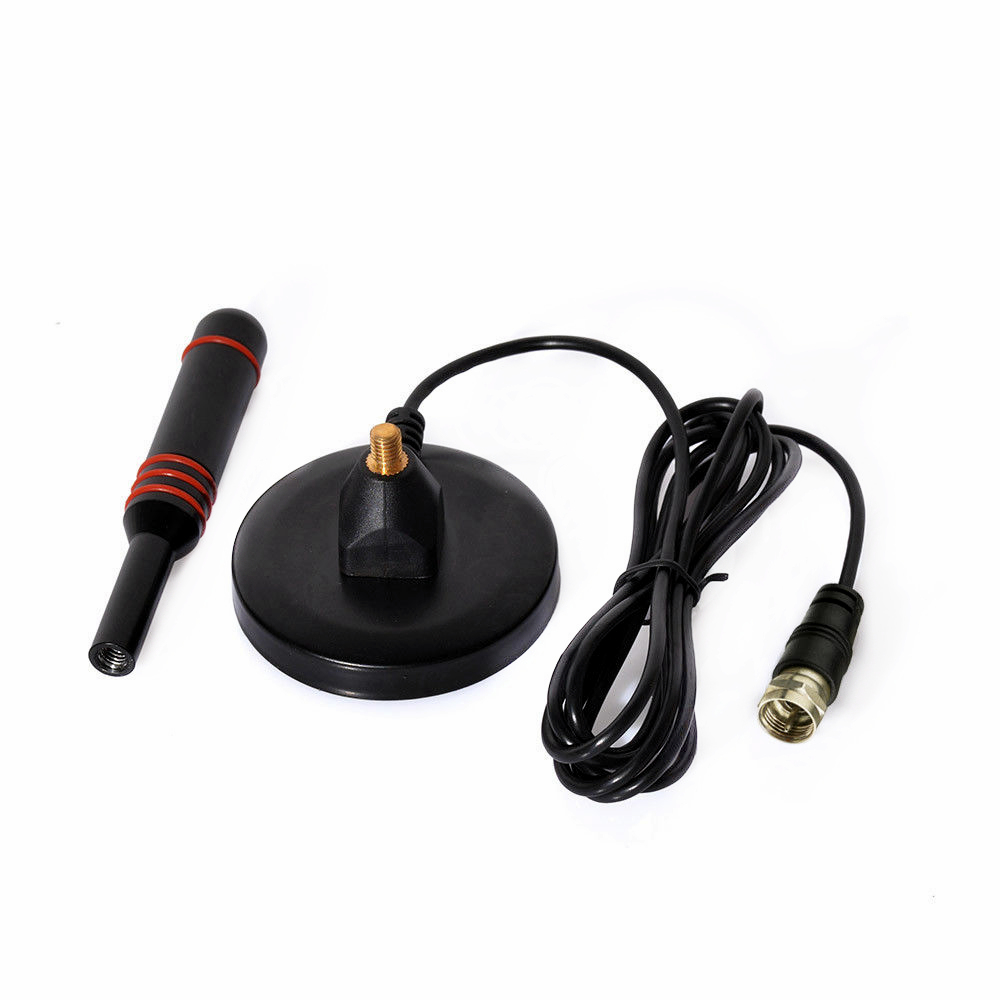 Connect Type F/IEC Car Satellite TV Antenna for HDTV Television Magnetic Base Included
