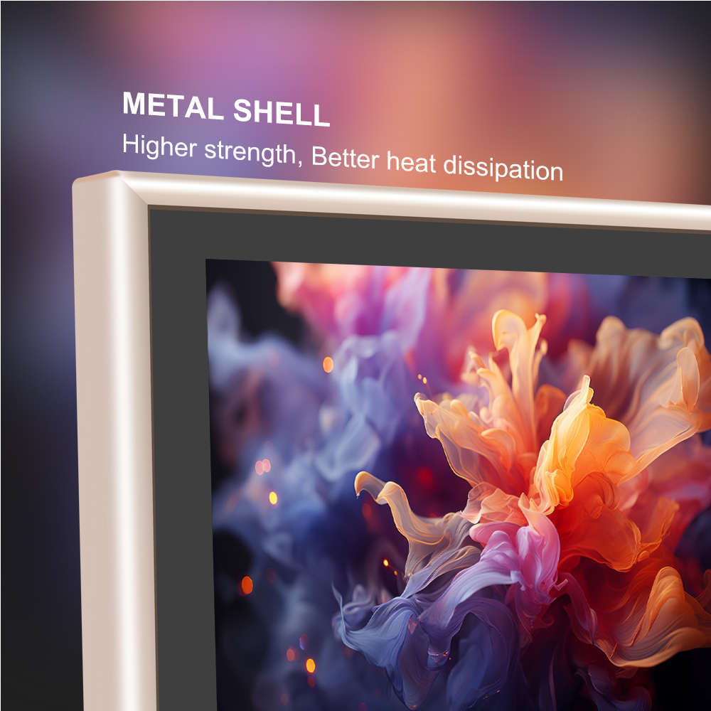 Premium 4K UHD Smart TV - Durable Metal Body, 4mm Tempered Glass Screen, Break-Resistant (OEM/ODM), Unmatched Durability & Stunning Visuals