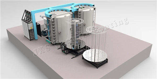 Large Size Stainless Steel Plate Sheet Furniture Titanium PVD Vacuum Coating Machine For Gold Rose Gold Black Color