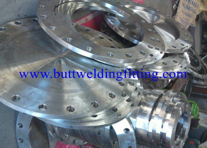 ASTM ASME DIN Forged Steel Flanges SO RF Flange With Pickled / 2B Treatment
