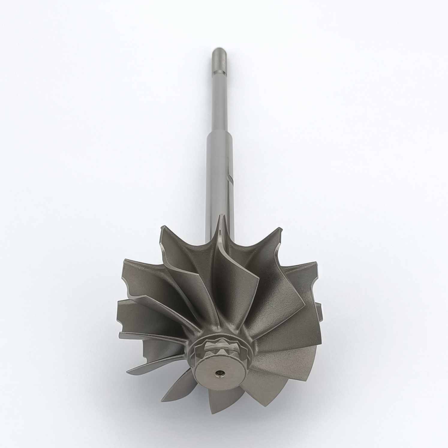 MS-TECH Turbo HE451 Turbine Wheel Shaft 2840238 Ind 72 mm Exd 67mm Blades11