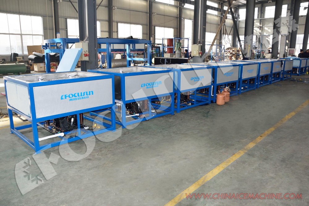 Transparent Block Ice Machine with Video Technical Support After-Sales Support Provided