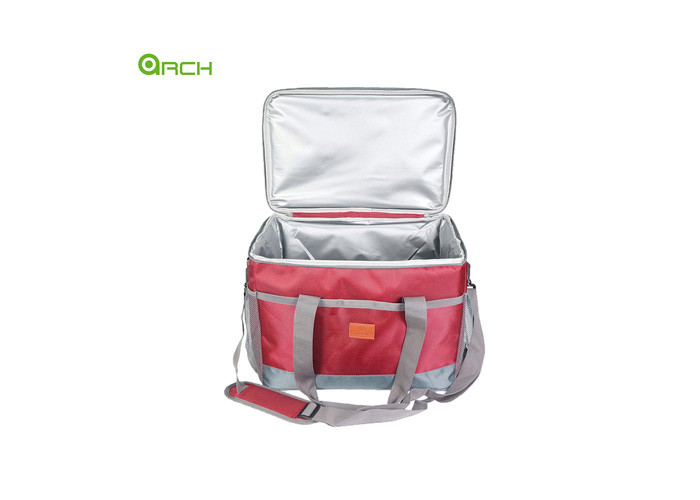 Roomy Cooler Travel Accessories Bag with Two Side Nets Pockets