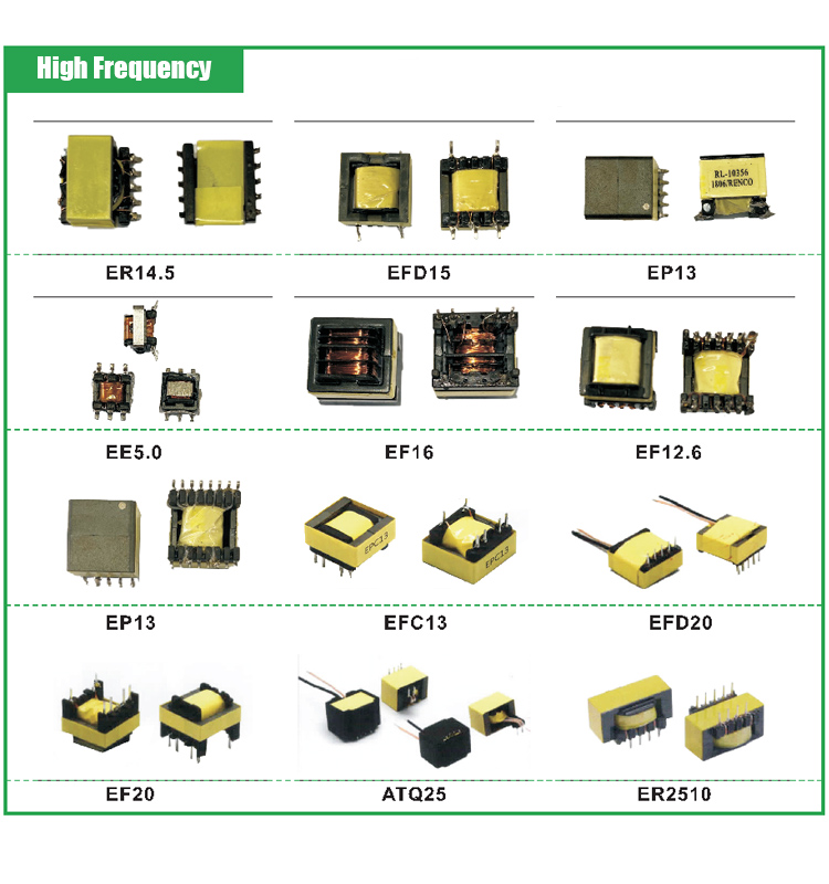 EC28 Inverter Kit 12V To 250V 100% Copper High Frequency Transformer