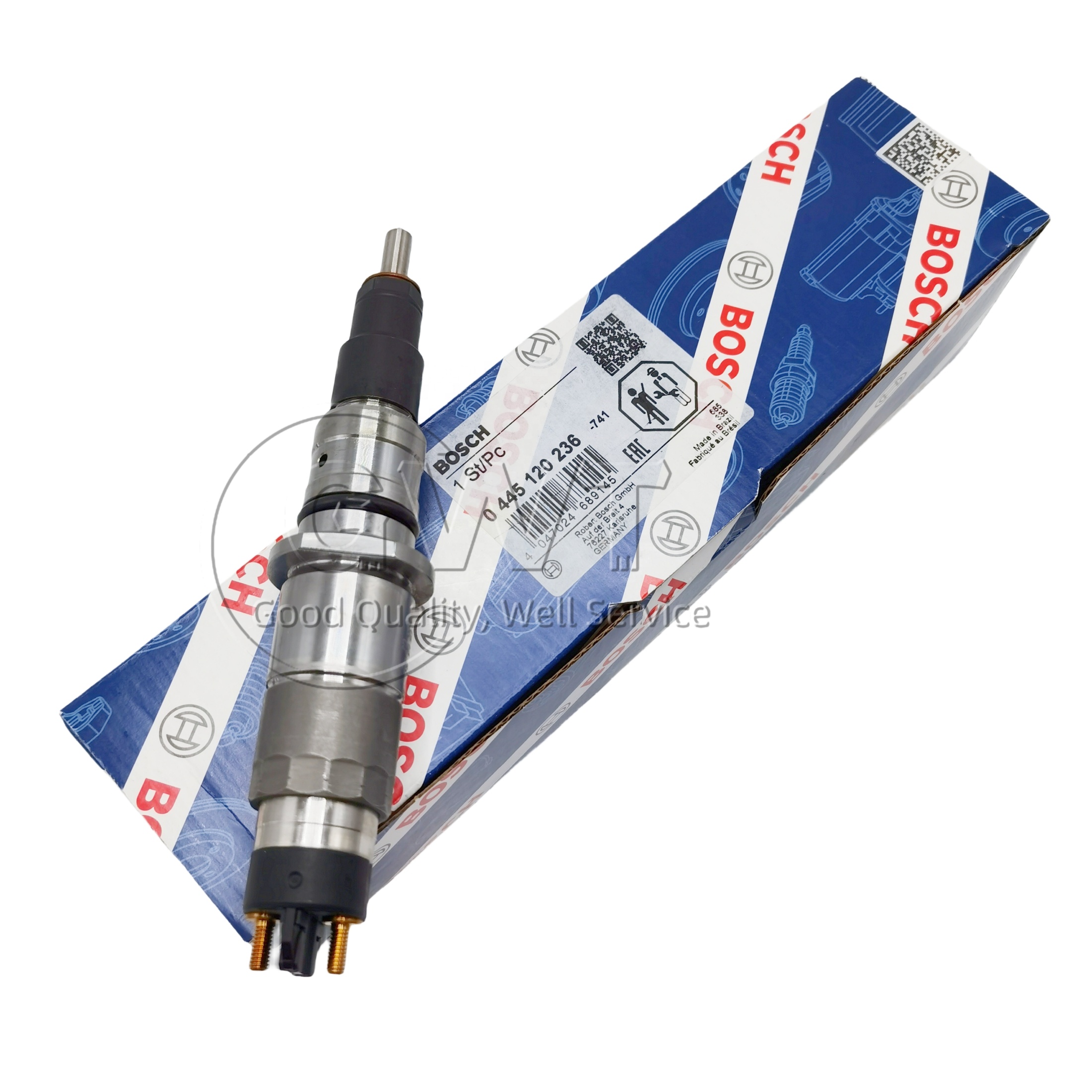 New original genuine Diesel fuel injectors 0445120231 common rail injector 0986435597 0986435700 for Komatsu 0 445 120 231