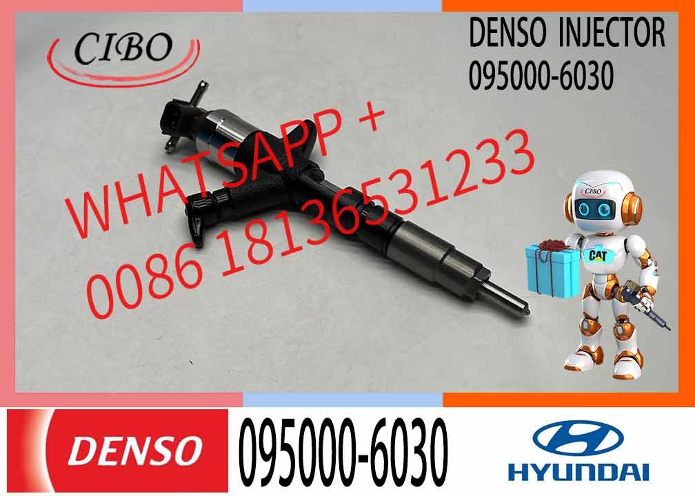 Superior Quality Diesel Common Rail Fuel Injector 095000-6030 Diesel Fuel Injector 33800-87000 For Hyundai Kia
