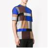 Buy cheap Summer Mens Casual T Shirts , Multi Color Block T Shirt Size XS-XXXXXL from wholesalers