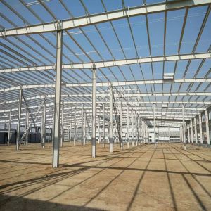 Pre Engineered Steel Structure Warehouse with Q355/Q235B Frame