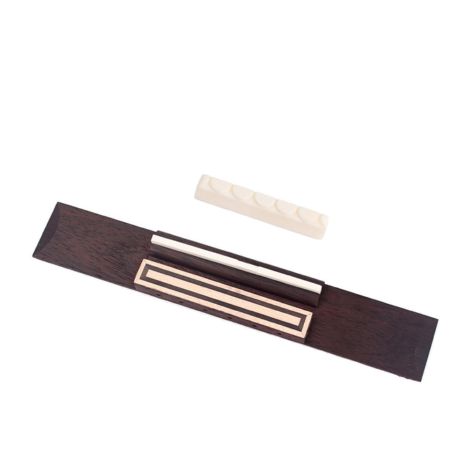 Standard Acoustic Guitar Bone Bridge Rosewood Material 30.5G