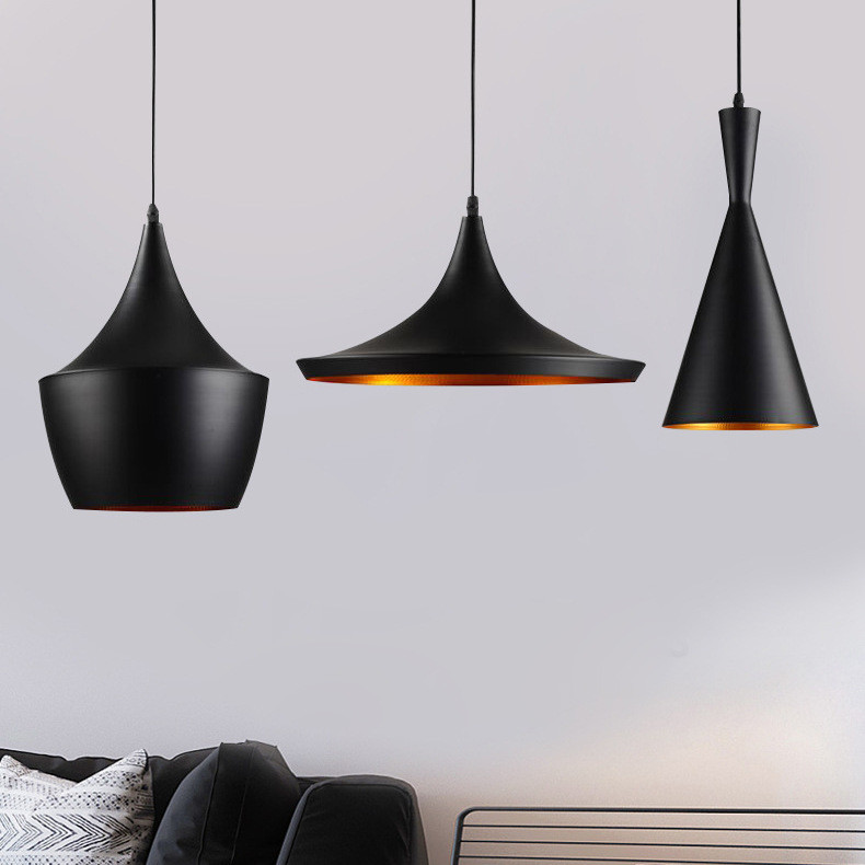 Hollow Out Wrought Iron Post Modern Metal Pendant Light