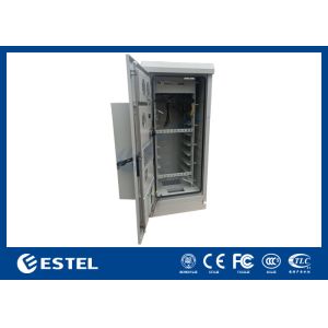  32U IP55 Outdoor Integreted Power Cabinet With Power Distribution And Monitoring System Manufactures