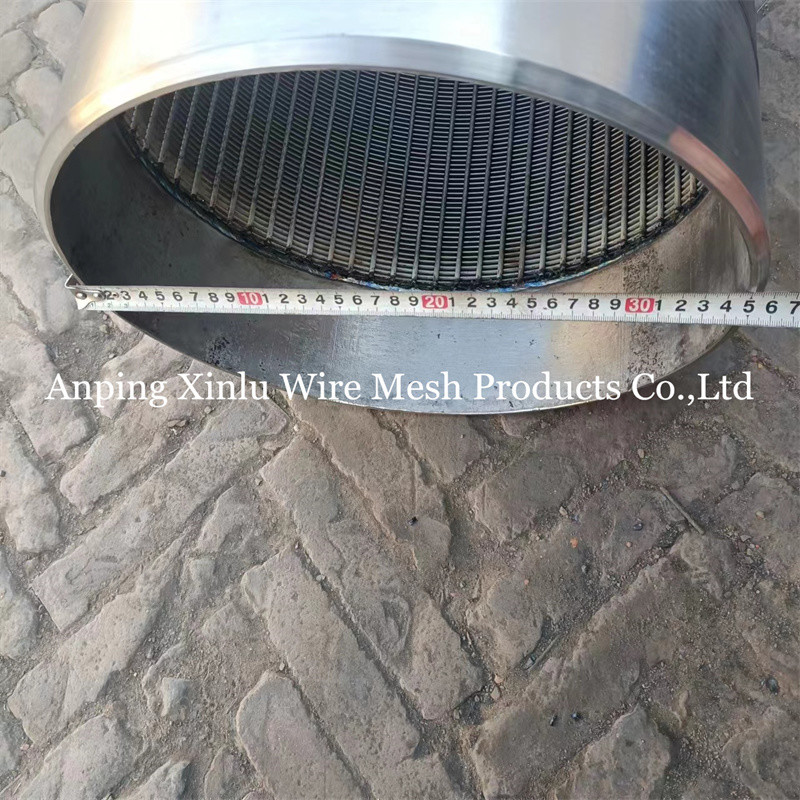 Activited Carbon Filter Wedge wire wrapped johnson screen pipe Customized length