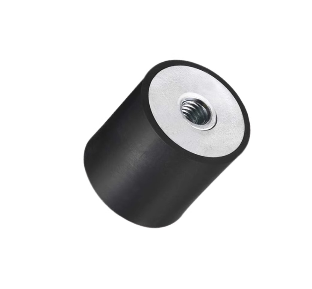 High Shock Absorption Rubber Shock Mounts Black Durable Vibration Dampening