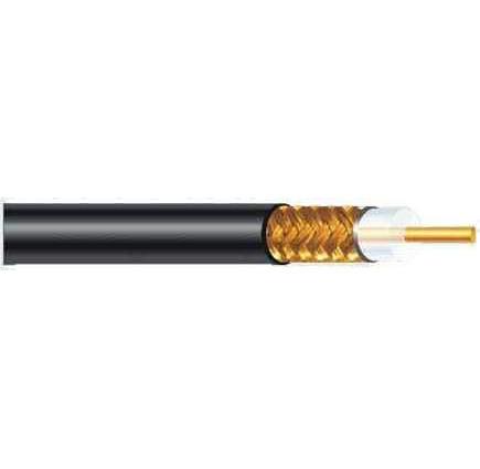 PVC Jacket 50 Ohms Coaxial Cable , 50 Ohm Cable C-50-6-1 Copper Wire Braided
