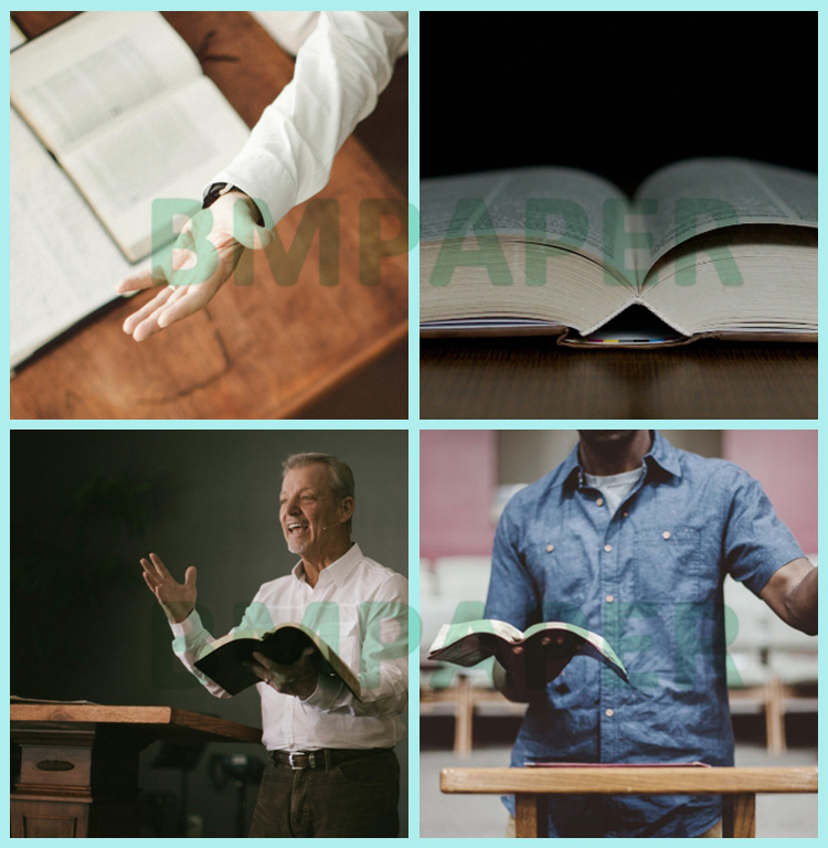 28gsm 39gsm Preacher Paper For Printing Bible Lightweight Durable 70 x 100cm