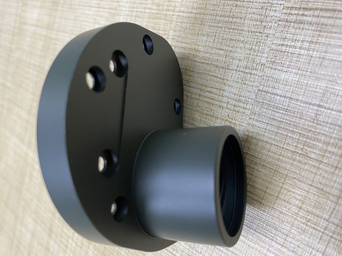 Low Pressure Aluminum Alloy Die Casting Anodizing ADC12 Matt Black