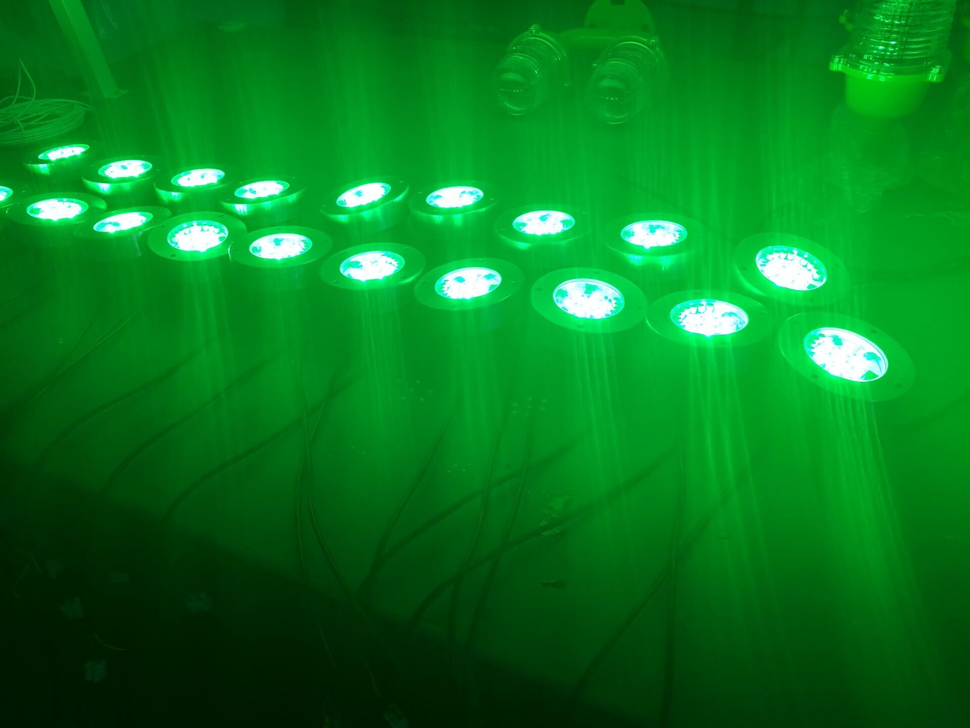 AH-HP/A Green LED Helipad Landing Lights Touchdown and Lift-off Area Light