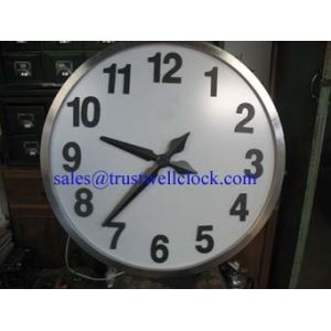 round or square shape pointer analog clocks analogue wall clocks analog slave