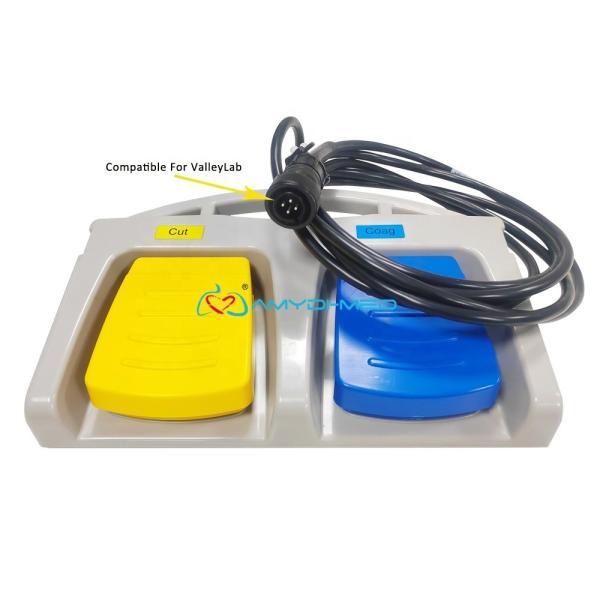 Plastic Valleylab Monopolar Footswitch IP68 Waterproof Electrosurgical Unit