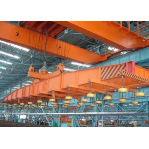 China Cabin Control Double Girder Overhead Crane 5T-75T Lifting Capacity on sale