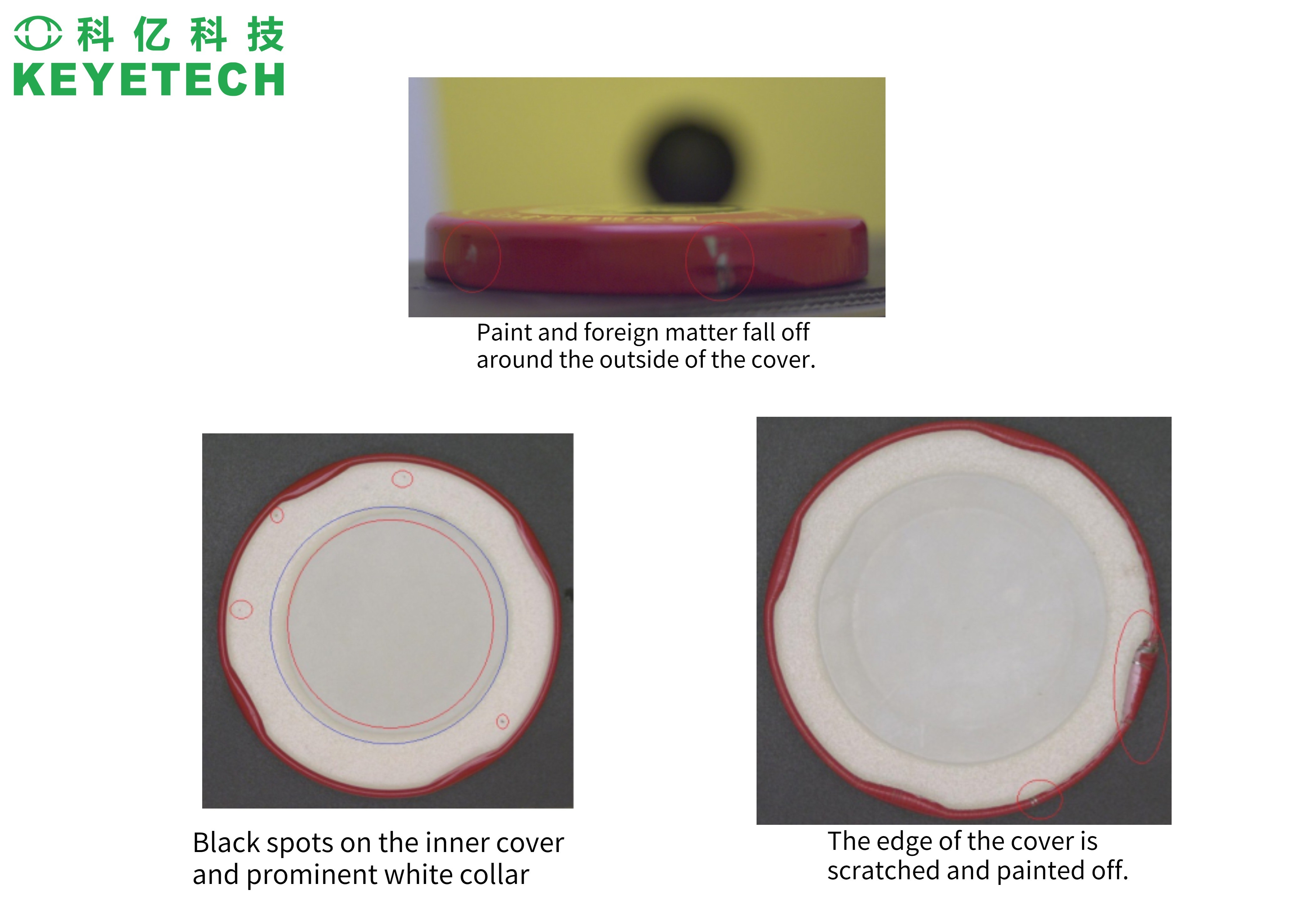 Ai Metal On-line Tinplate Detection For Cap Closures150-300 pcs/min