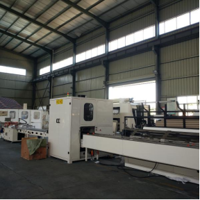 Log Saw Toilet Paper Rewinding Machine 11kw Multiple Rolls Packing Mach 380V 50HZ