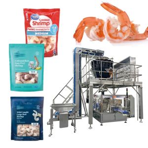 Frozen Vegetable Salad Packing Premade Bag Machine Automatic Zip Lock Pre-made