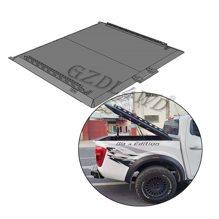 Aluminum Hard Lid Tonneau Cover For Ranger T6 T7 T8 Triton Navara Revo