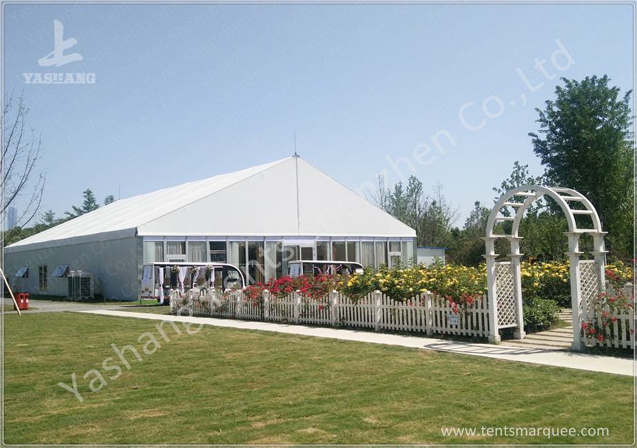 4x9M Arc Shape Outdoor Event Tent Transparent PVC Windows Waterproof