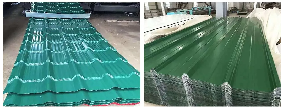 Durably Color Coated PPGL Galvalume Corrugated Sheet With Enhanced Weather Resistance