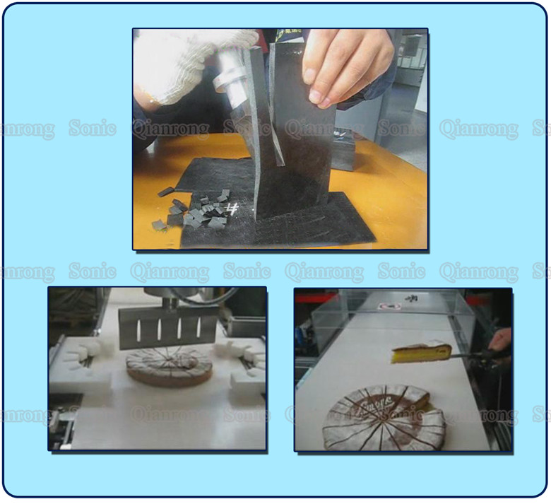Digital Ultrasonic Cutting Machine , Rubber Ultrasonic Cutting Device With Digital Generator