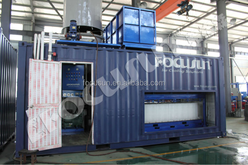 Lowest 1T 2T 3T 5T 10T 20T Block Ice Machine for Fresh Food Fishery Vegetables and Fruits
