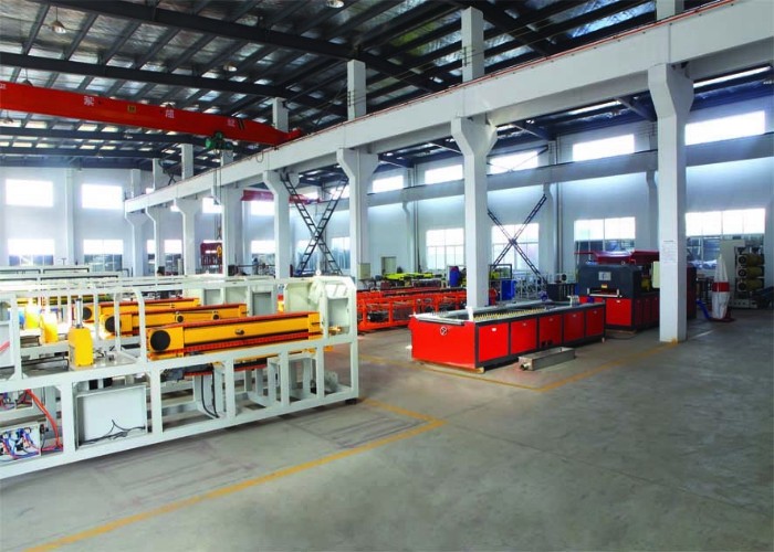 PP / PE Pipe Extrusion Line High Automation Level with 20 - 630mm Tube Diameter