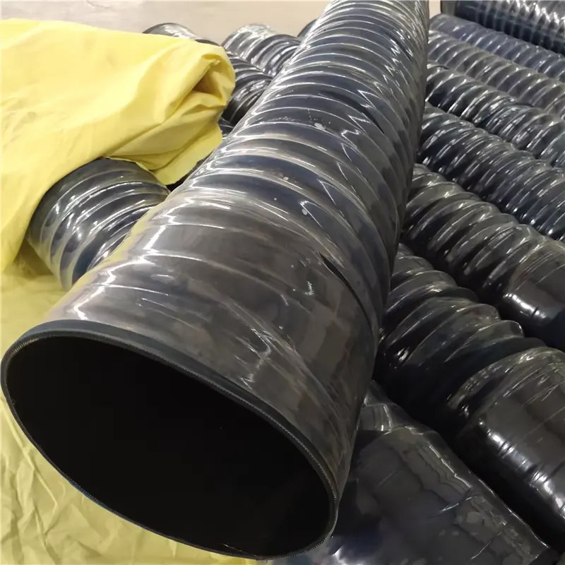 Synthetic Fabric Flex Rubber Mining Hose 10-22 Bar For Transporting Slurries