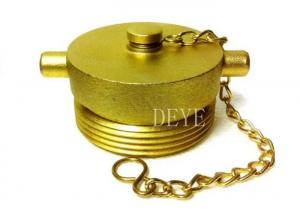  Fire Safe Male Hydant lug Caps With  Chain Manufactures