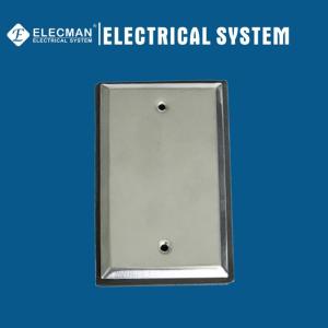  Aluminum 1 Gang Weatherproof Box Covers Blank Electrical Box Covers Device Mount Manufactures