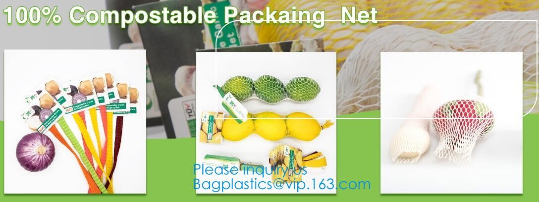 Edible 100% Fully Compostable Biodegradable Organic Corn Starch Enviroment PLA Biodegradable Disposable Recyclable pac