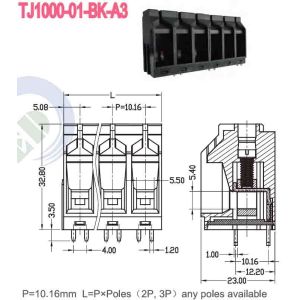 5.08mm Pitch PCB Terminal Block for Heavy Duty and High Temperature Applications