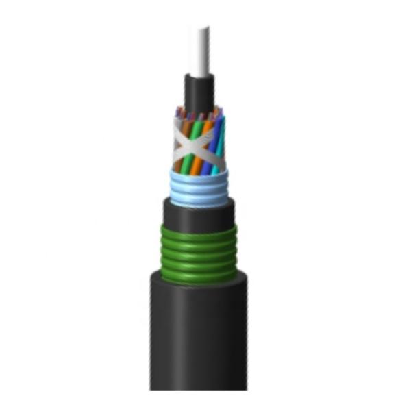 Quality 100 N/100mm Fiber Outdoor FTTH Cable GYTY53 Optical Direct Buried Cable for sale