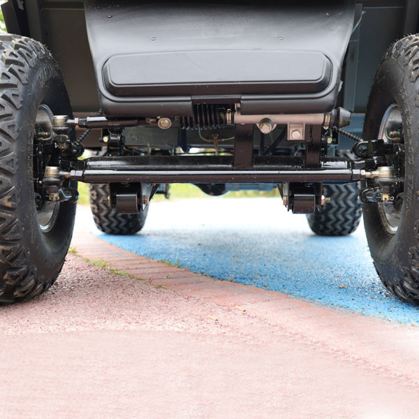 40 Mph EV Zone Golf Cart Vehicle 2-4 Passengers Power Steering