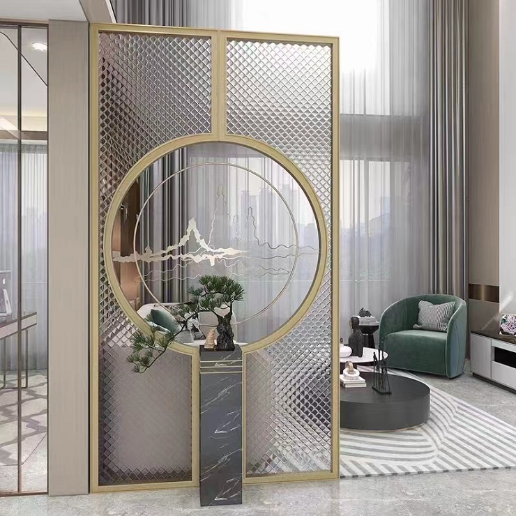 Modern Decorative LED Water Bubble Glass Wall Screens & Room Dividers