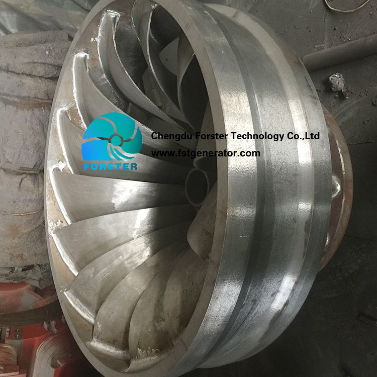 Thyristor Excitation Francis Turbine Generator 11.8m-30m Head Corrosion Resistance
