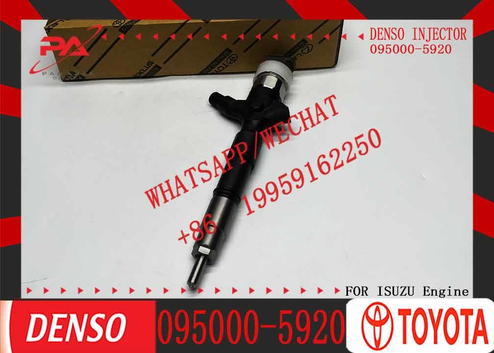 High Quality Fuel Injector Assembly 095000-5920 Fuel Injector 23670-09070 For Toyota Hilux 1KD 3.0